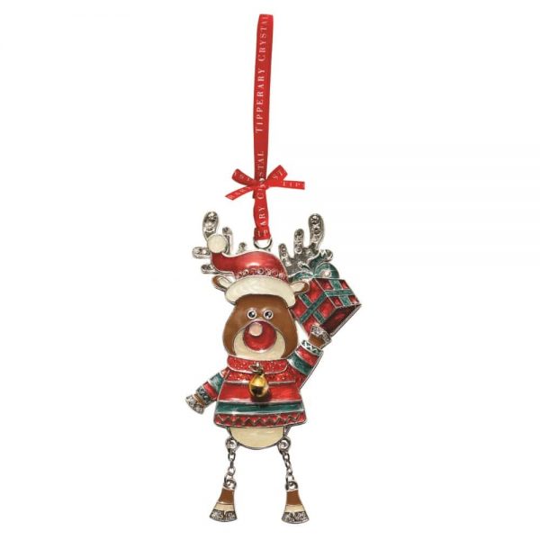 Reindeer with Present Christmas Decoration