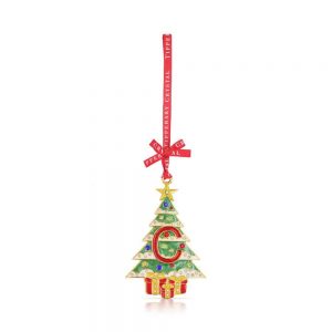 Tipperary Alphabet Christmas Tree Decoration   C