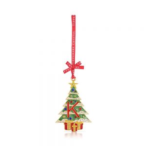 Tipperary Alphabet Christmas Tree Decoration   K