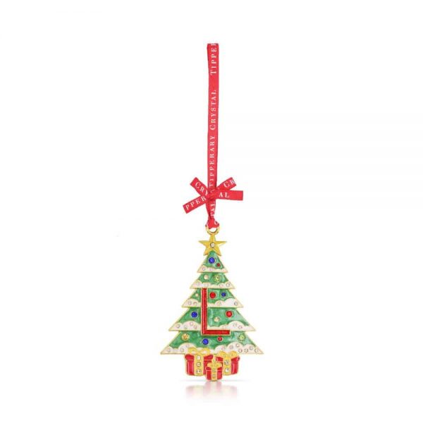 Tipperary Alphabet Christmas Tree Decoration   L