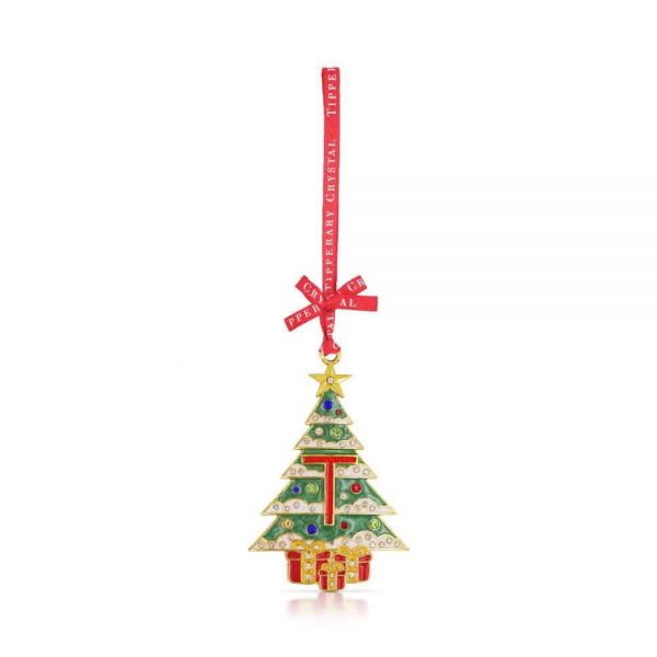 Tipperary Alphabet Christmas Tree Decoration   T