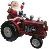 Santa & Red Tractor Size 24x18x22cm