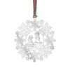 Snowflake with Nativity Decor