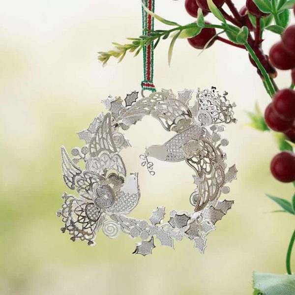 Newbridge Birds in Wreath Hanging Decoration