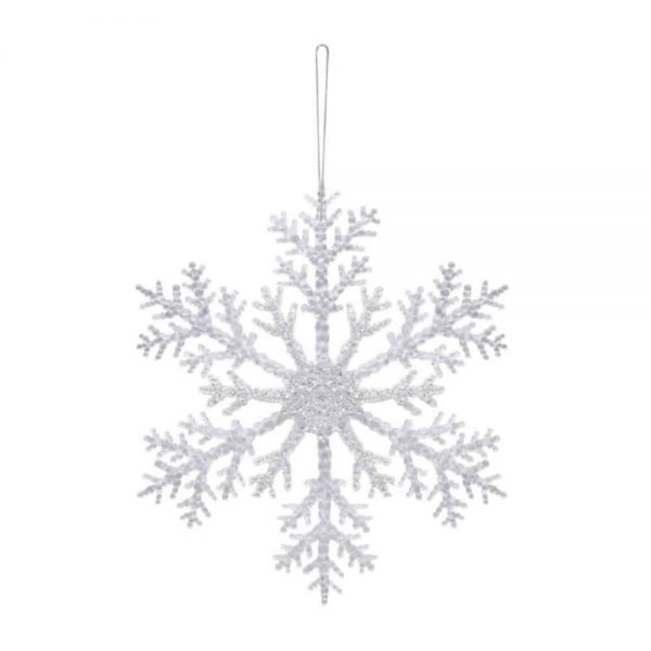 Acrylic Hanging Snowflake 21cm