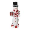 Nutcracker Snowman 25cm Glitter