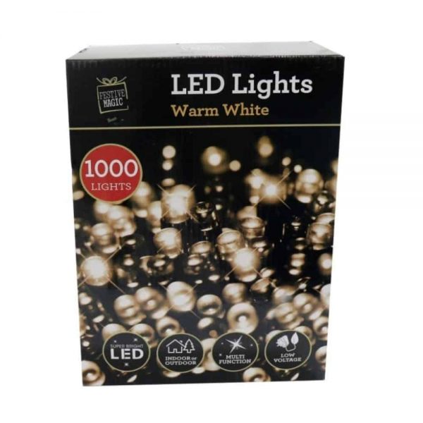 1000 Warm White Chaser Led Lights Plugin