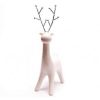 Silver Antler Reindeer 24x12cm