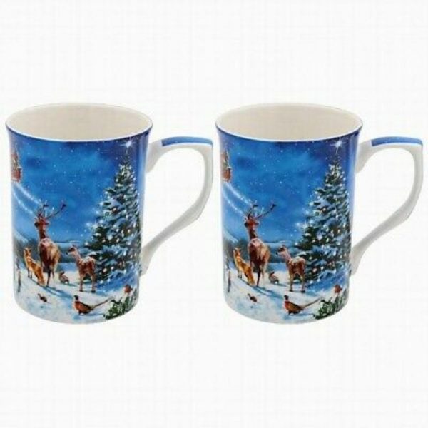 Magic of Christmas Set of 2 Mugs