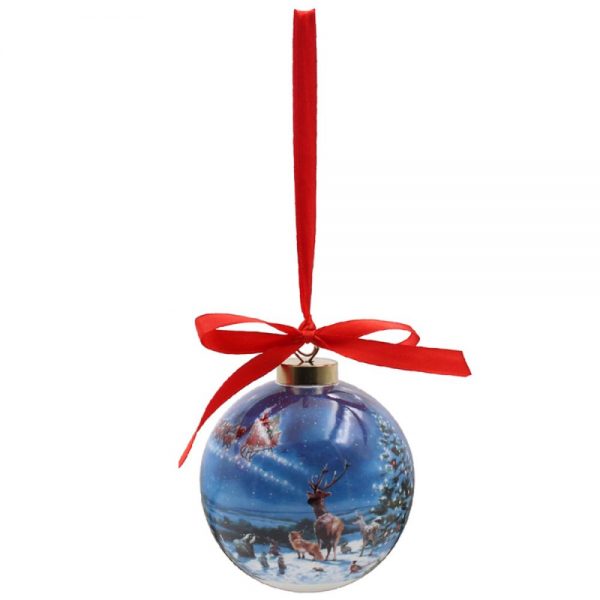 Magic of Christmas Ceramic Bauble