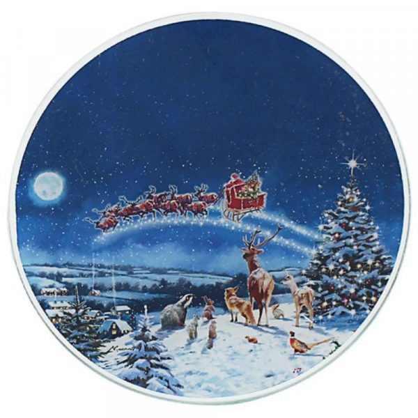 Magic of Christmas 20cm Candle Plate