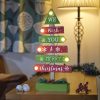 InLit Wooden Tree Magic Red and Green