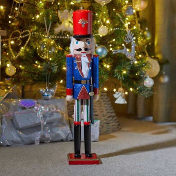 Traditional Wooden Nutcracker H70cm