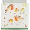 Winter Robins Tea Light Holder