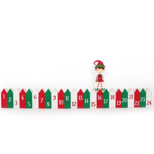 Elf Marker Calendar 47x12.5cm