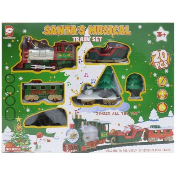 Santas Musical Train Set