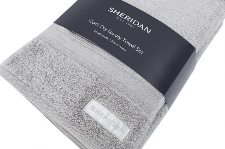 Sheridan Silver Quick Dry Towel Bale - Allens