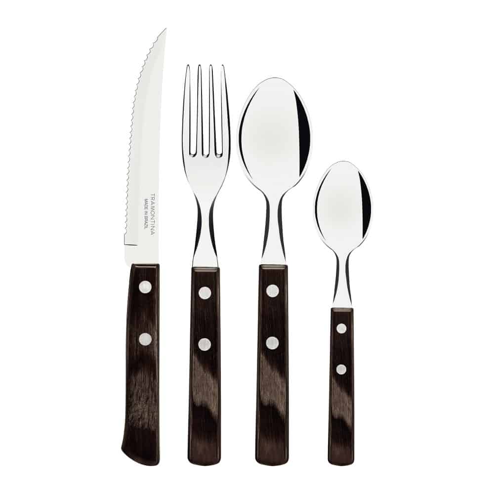 Tramontina Stainless Steel Cutlery Set 24 Piece - Allens