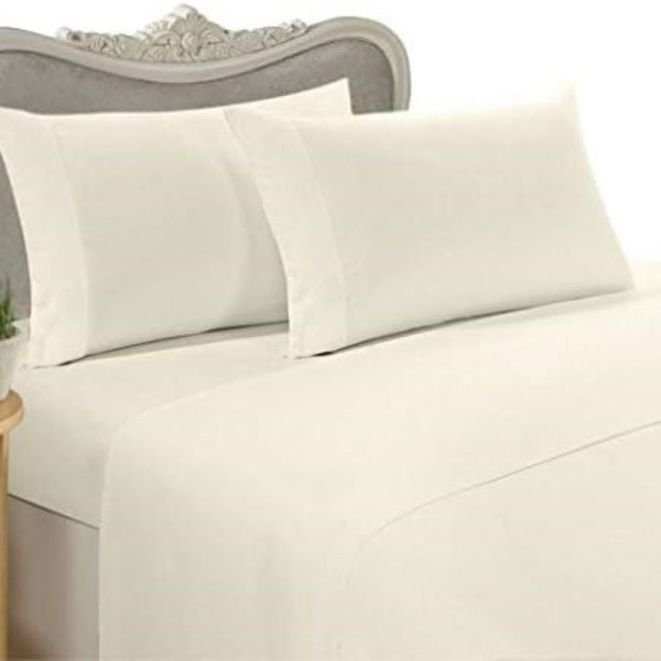 ormonde interior ivory superking deep fitted sheet