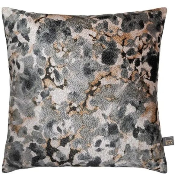 scatterbox gallium black cushion 43x43cm