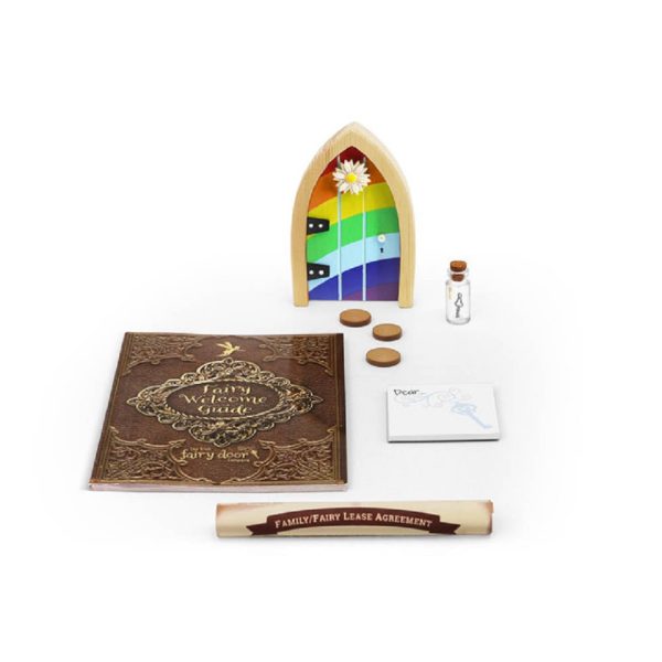 the irish fairy door rainbow door