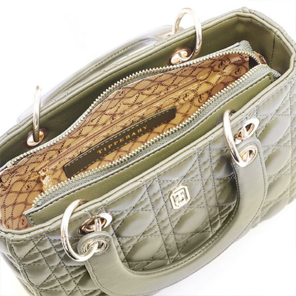 genoa handbag olive