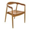 miyako teak dining armchair