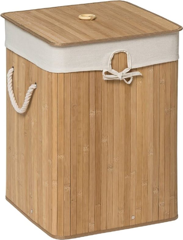 kanyko natural square laundry hamper