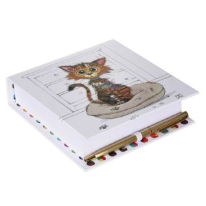 kimba kitten memo pad with pen