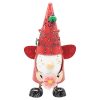 bright eyes metal ladybug gnome 39x16cm