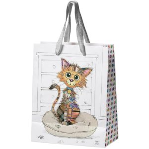 bug art kimba kitten gift bag