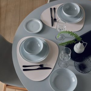 denby dove grey tableware set 12 piece