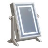 table top jewellery mirror h36cm w31cm