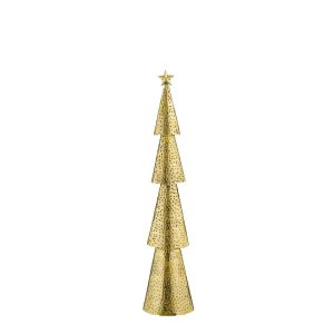 christmas tree gold 14.5x8x68cm