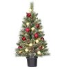 kaprun potted christmas tree green 90x51cm