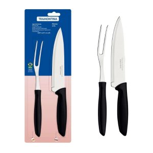 tramontina stainless steel carving set of 2