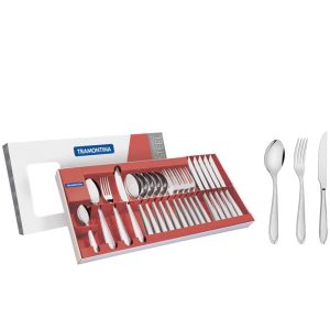 tramontina stainless steel cutlery set 24 piece