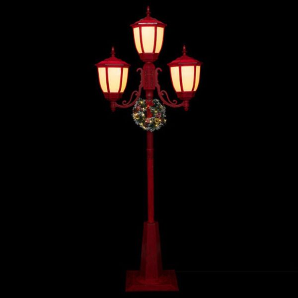 158 led lamp red 215.8cm