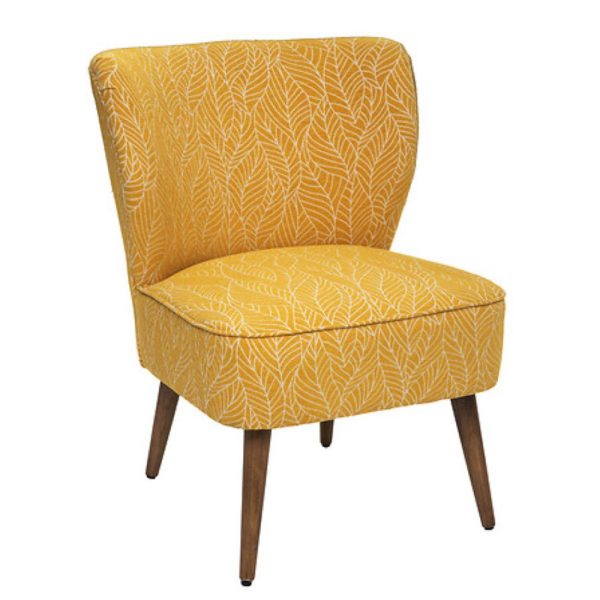 chara ochre occassional chair