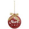 perforated christmas noel hang 12cm