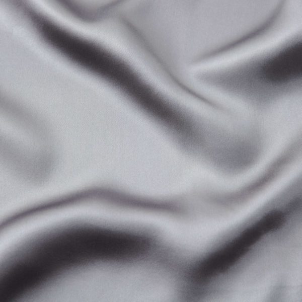 sheridan lanham grey silk pillowcase