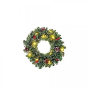 creston wreath green 72 tips d35cm