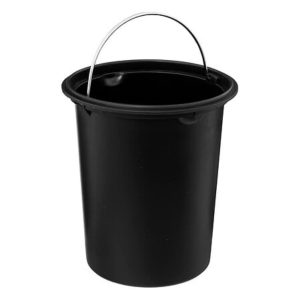 soft close 3l pedal bin black