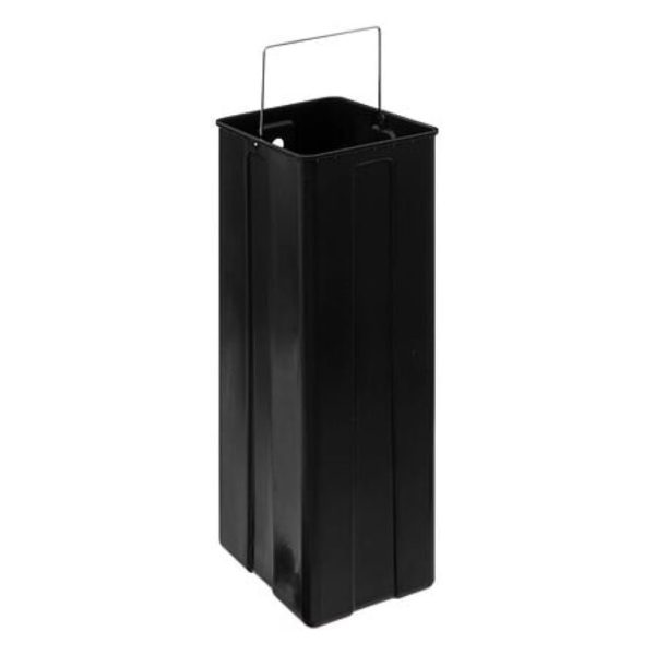 black double 30l soft close pedal bin