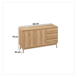 abana oak colour sideboard fp l120xh76cm