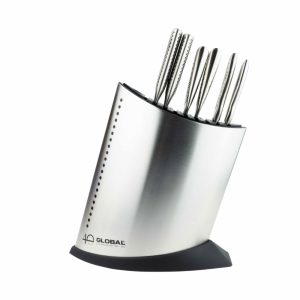 global 40th anniversary knife block set 7 piece