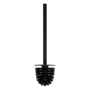 contemporary linen toilet brush holder