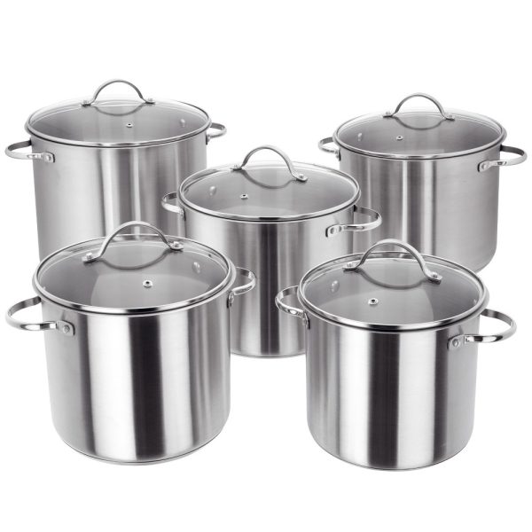 judge stainless steel stockpot 5l