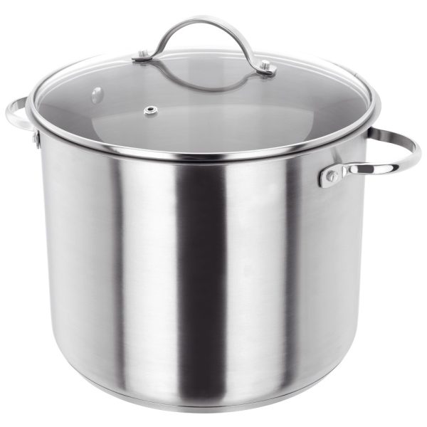 judge stainless steel stockpot 10l