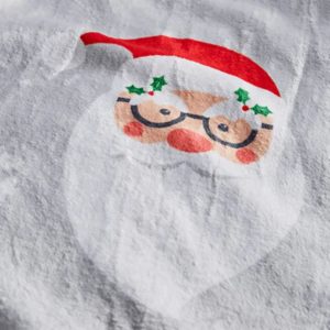 christmas santa spec tancula throw 130x170cm